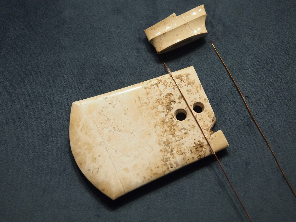 良渚博物院·玉钺·反山遗址M14:177·钺身、冠饰