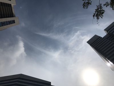 秋季·江苏·云·天空·天象·环天顶弧